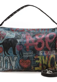 Geanta DESIGUAL multicolor, WAXD23, din material textil imagine