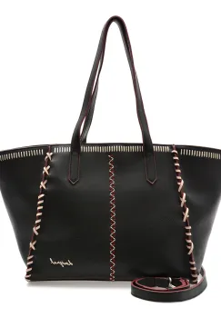 Geanta DESIGUAL neagra, WAXP95, din piele ecologica imagine