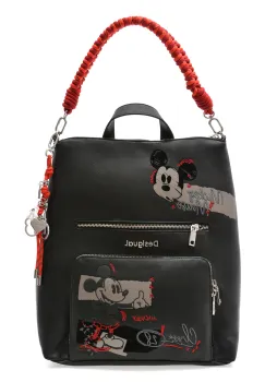 Geanta DESIGUAL negru, WAKP01, din piele ecologica imagine