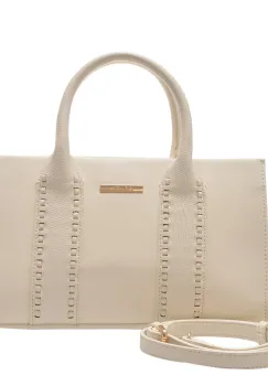 Geanta EPICA alba, 9A65, din piele ecologica imagine