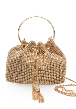 Geanta EPICA aurie, 8011, din material textil imagine