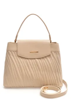 Geanta EPICA bej, 6915, din piele ecologica imagine