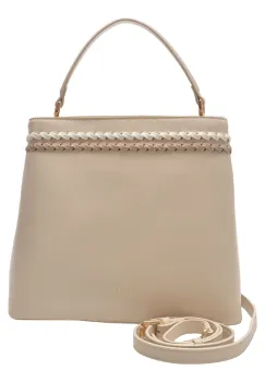 Geanta EPICA bej, J7A17, din piele ecologica imagine