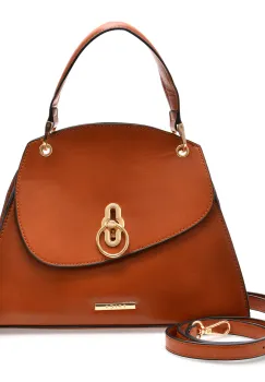 Geanta EPICA maro, 2420088, din piele ecologica imagine