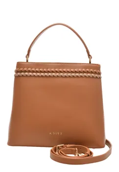 Geanta EPICA maro, J7A17, din piele ecologica imagine