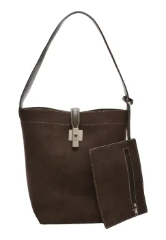 Geanta EPICA maro, JA004, din piele ecologica imagine