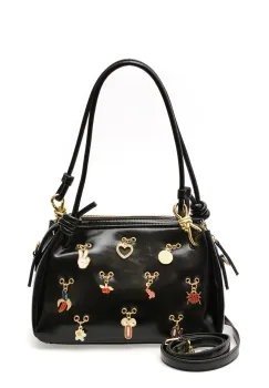 Geanta EPICA neagra, 281, din piele ecologica imagine