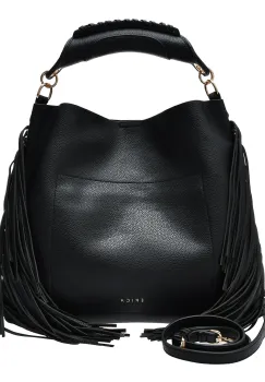 Geanta EPICA neagra, 5160, din piele ecologica imagine