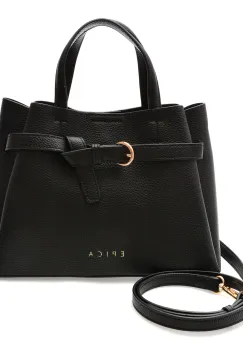 Geanta EPICA neagra, 6027, din piele ecologica imagine