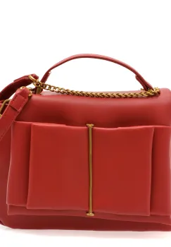 Geanta EPICA rosie, 5, din piele ecologica imagine