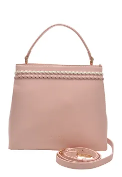 Geanta EPICA roz, J7A17, din piele ecologica imagine