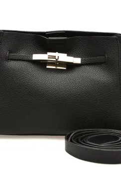 Geanta FLAVIA PASSINI neagra, 2956, din piele ecologica imagine