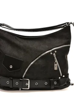Geanta FLAVIA PASSINI neagra, 3036, din piele ecologica imagine