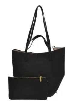 Geanta FLAVIA PASSINI neagra, 61638, din piele ecologica imagine