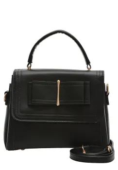 Geanta FLAVIA PASSINI neagra, 96742, din piele ecologica imagine