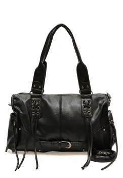 Geanta FLAVIA PASSINI neagra, 98327, din piele ecologica imagine