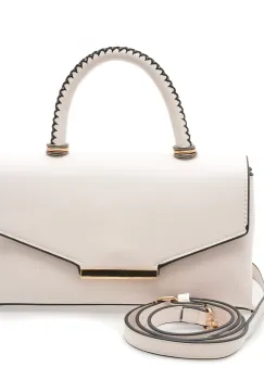 Geanta GRYXX alba, 5320, din piele ecologica imagine