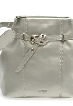Geanta GRYXX argintie, 17, din piele ecologica imagine