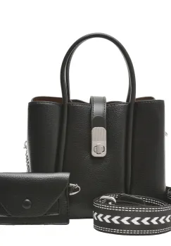 Geanta GRYXX neagra, 7029, din piele ecologica imagine