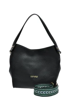 Geanta GRYXX neagra, 7990, din piele ecologica imagine