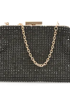 Geanta plic EPICA neagra, 8004, din material textil imagine