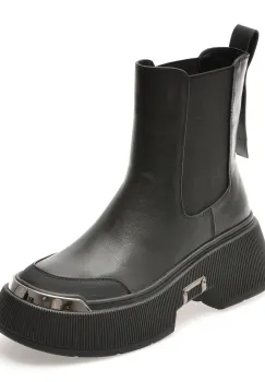 Ghete ALDO negre, 3R489, din piele naturala imagine