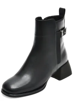 Ghete ALDO negre, 6A752, din piele naturala imagine