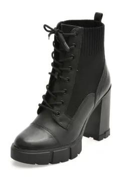 Ghete ALDO negre, REBEL 001, din piele naturala imagine