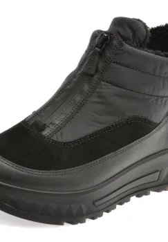 Ghete ARA negre, 26413, din material textil si piele naturala imagine