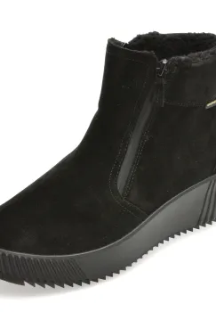 Ghete ARA negre, 26905, din piele intoarsa imagine