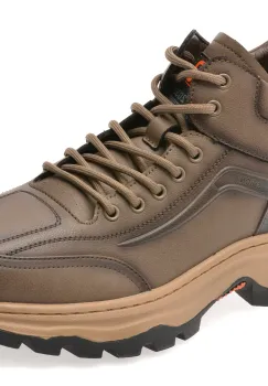 Ghete BITE THE BULLET kaki, 68013, din piele naturala imagine