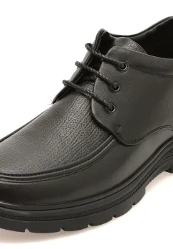 Ghete BITE THE BULLET negre, 69030, din piele naturala imagine