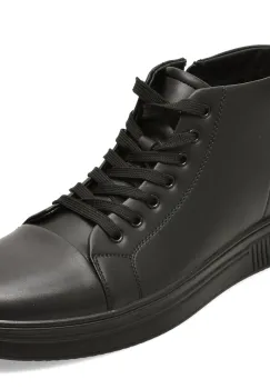 Ghete BITE THE BULLET negre, 71866, din piele naturala imagine