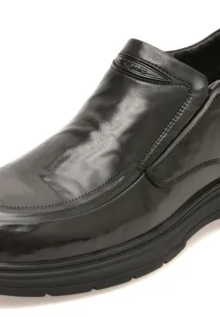 Ghete BITE THE BULLET negre, 86363, din piele naturala imagine