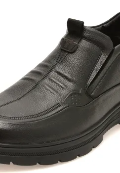 Ghete BITE THE BULLET negre, 86367, din piele naturala imagine