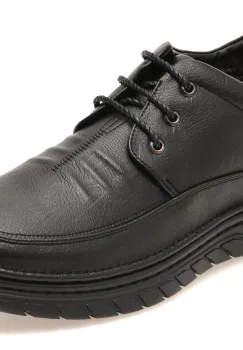 Ghete BITE THE BULLET negre, 86372, din piele naturala imagine