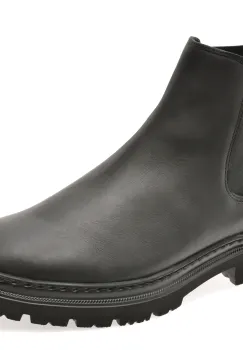 Ghete CALLAGHAN negre, 45116, din piele naturala imagine