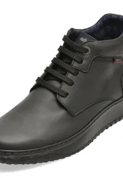 Ghete CALLAGHAN negre, 60803, din piele naturala imagine