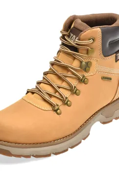 Ghete CATERPILLAR bej, PURSUE HIKER, din piele naturala imagine