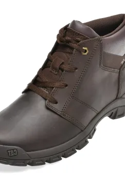 Ghete CATERPILLAR maro, THRESHOLD CHUKKA, din piele naturala imagine