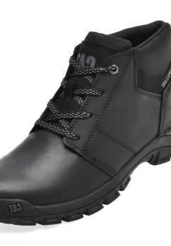 Ghete CATERPILLAR negre, THRESHOLD CHUKKA, din piele naturala imagine
