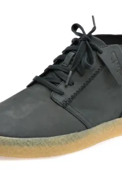 Ghete CLARKS bleumarin, STREETHILL MID, din nabuc imagine