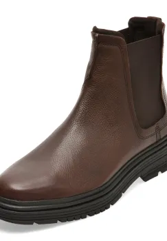 Ghete CLARKS maro, BADBEAS, din piele naturala imagine