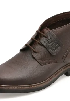 Ghete CLARKS maro, NEWFORD MID WP, din piele naturala imagine
