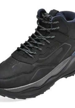 Ghete CLARKS negre, PACTRHW, din piele naturala imagine