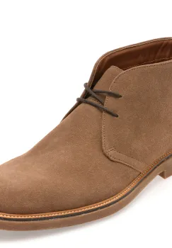 Ghete elegante ALDO maro, JEFREY 204, din piele intoarsa imagine
