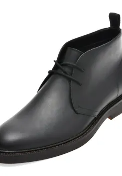 Ghete elegante ALDO negre, TOMASI 001, din piele naturala imagine