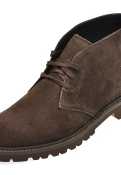 Ghete elegante CLARKS maro, BERWICK DB, din piele intoarsa imagine
