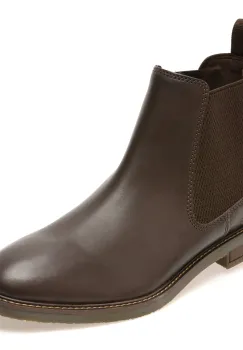 Ghete elegante CLARKS maro, JAXEN EASY, din piele naturala imagine