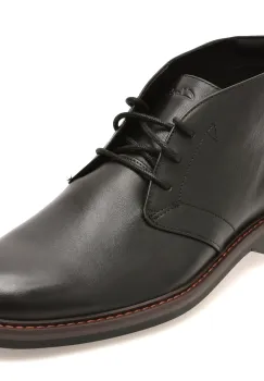 Ghete elegante CLARKS negre, ALDWIN 2 CHUKKA, din piele naturala imagine